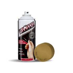 Abnehmbarer Sprühfilm Wrapper 400ml Gold für jede Oberfläche