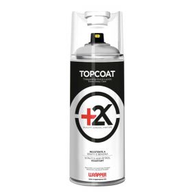 Topcoat Wrapping Protection Spray + 2K 400ml Glossy Transparent