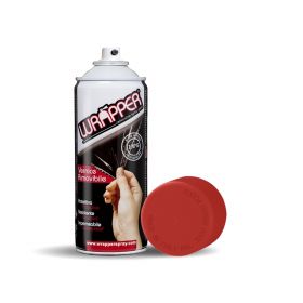 Abnehmbarer Sprühfolienverpacker 400 ml Feuerrot RAL 3000