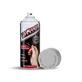 Removable Spray Film Wrapper 400ml Silver Glitter