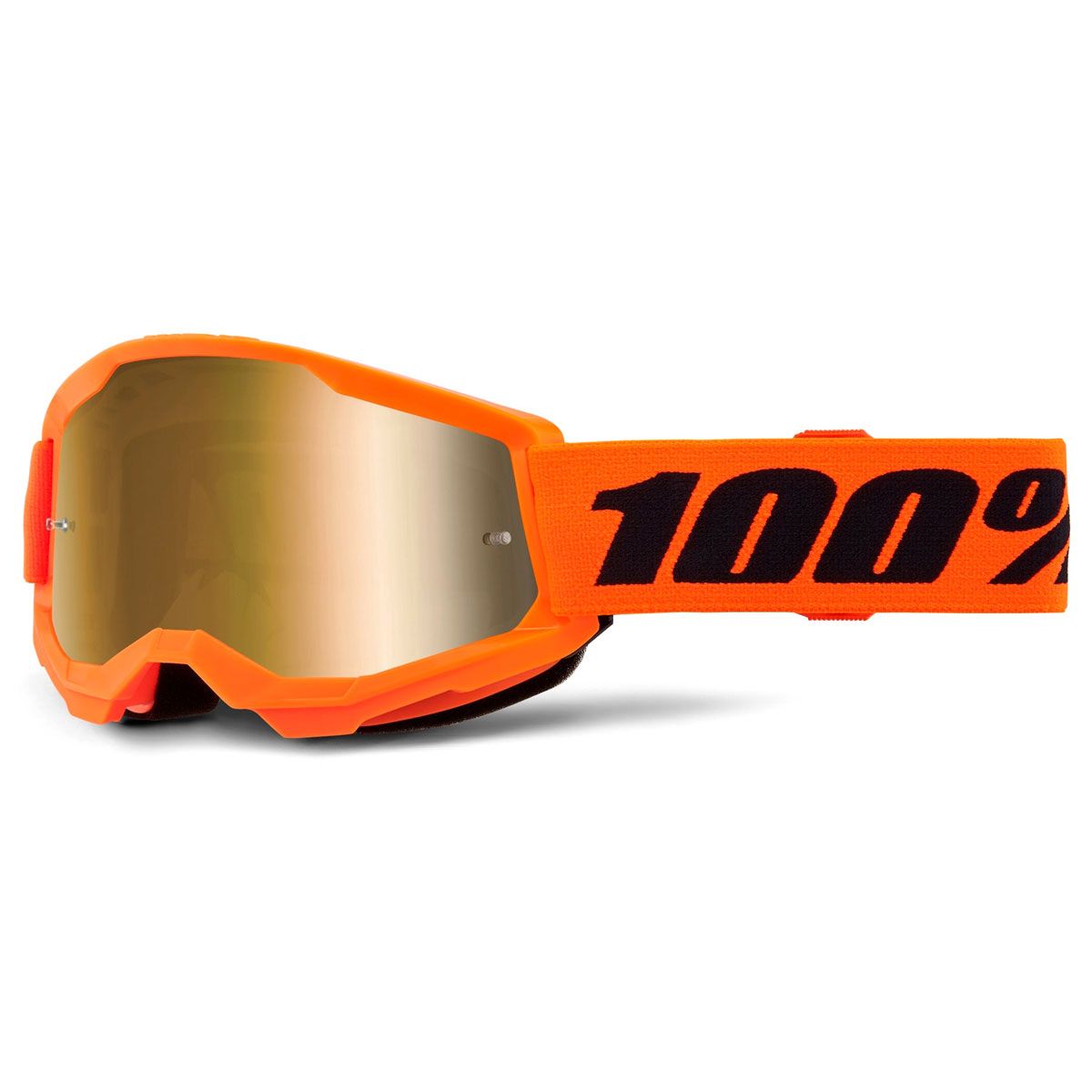 Lunettes Moto Cross Enduro Enfant 100% STRATA 2 Jr Lentille Miroir