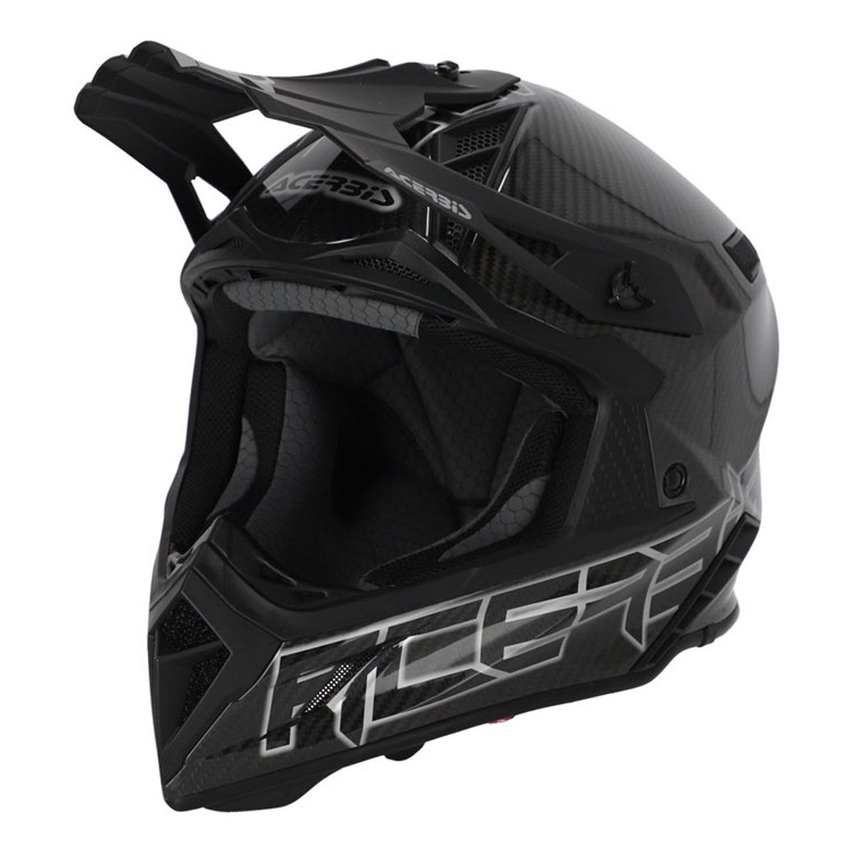 Casco cross bambino Acerbis Steel nero