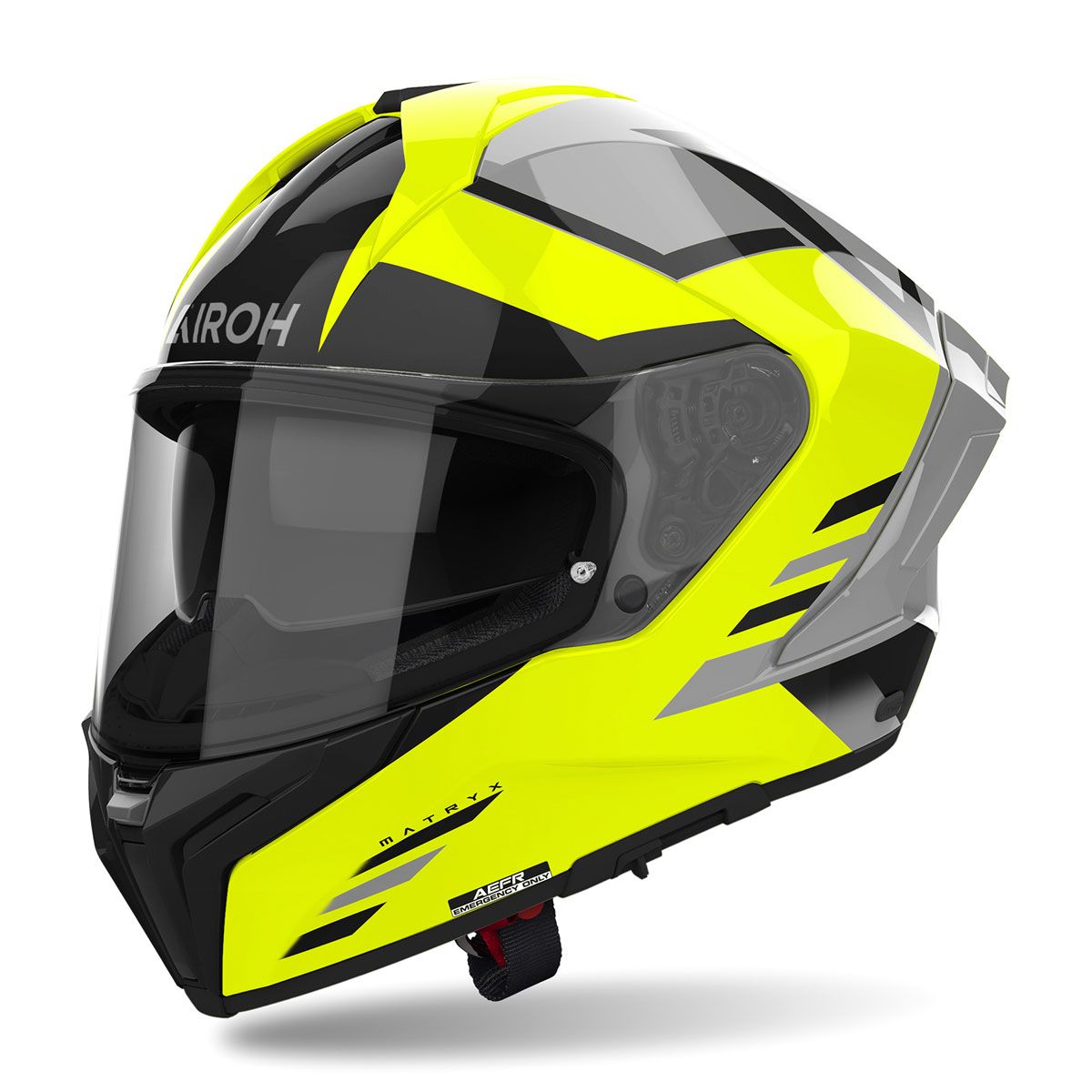 Casco Integrale Airoh Gp550 S Grigio Chiaro Opaco