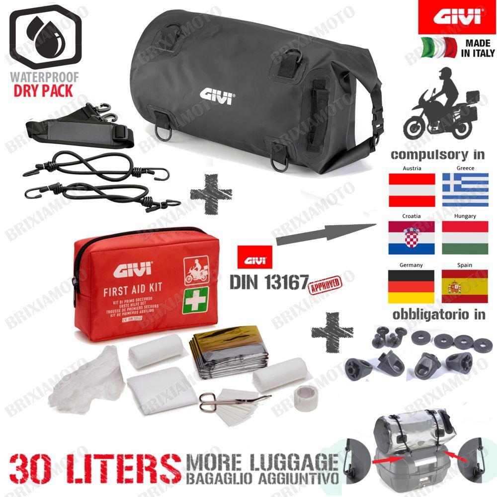 Kit pronto soccorso moto GIVI S301 