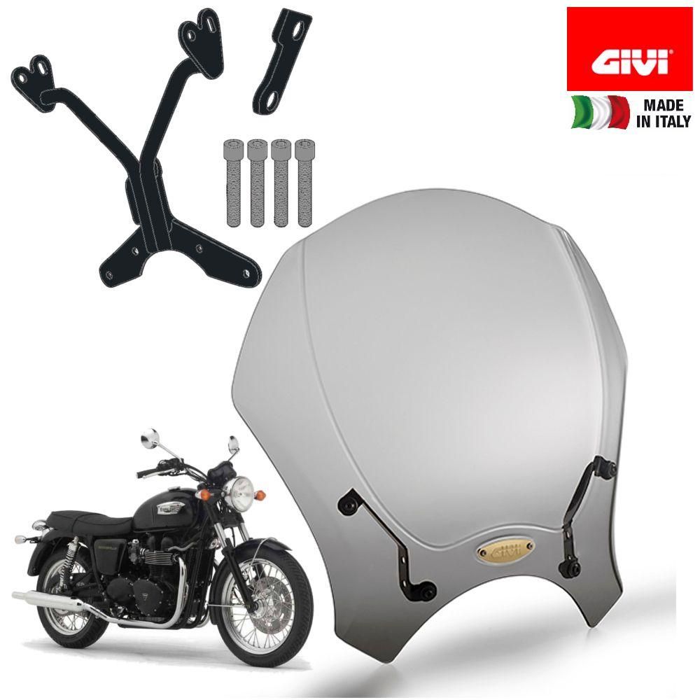 Givi 140S cupolino moto universale fumè