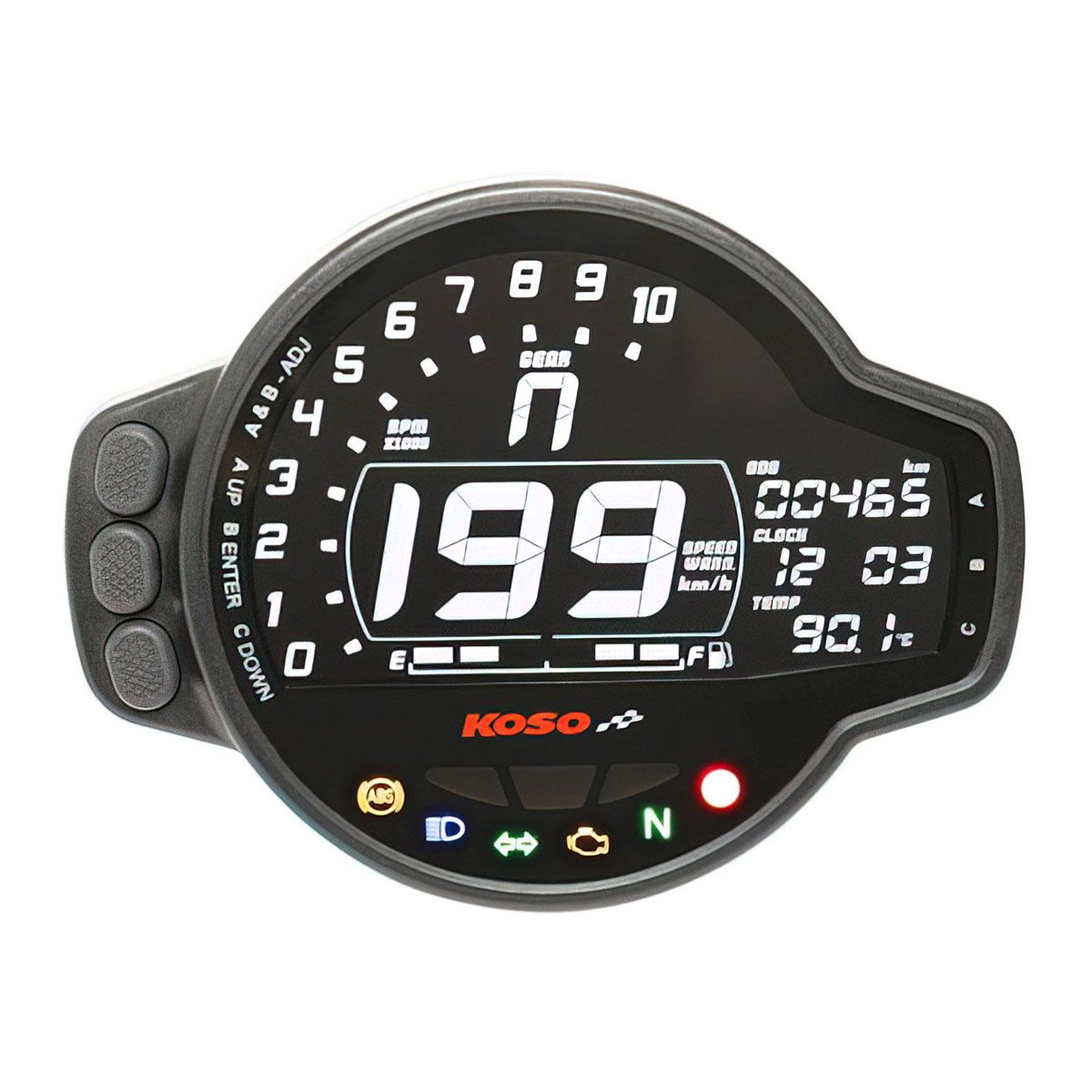 KOSO KO-BA078100 Speedometer odometer 