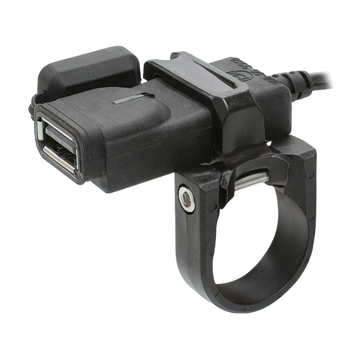 MADMAX : Presa USB a 2 porte con cappuccio impermeabile per moto  [MM50-0322-01]