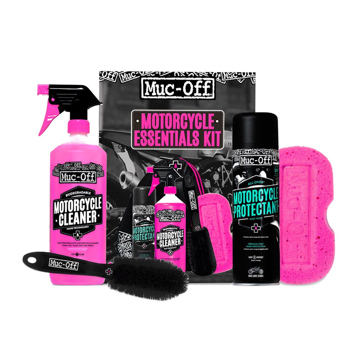 Muc-Off lavaggio moto senza acqua