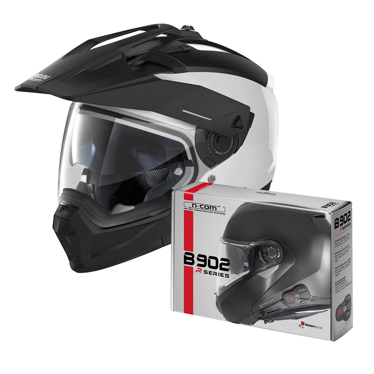 NOLAN N70-2 X STUNNER Road / Off-Road & KTM Stickers Motorbike Adventure  Helmet