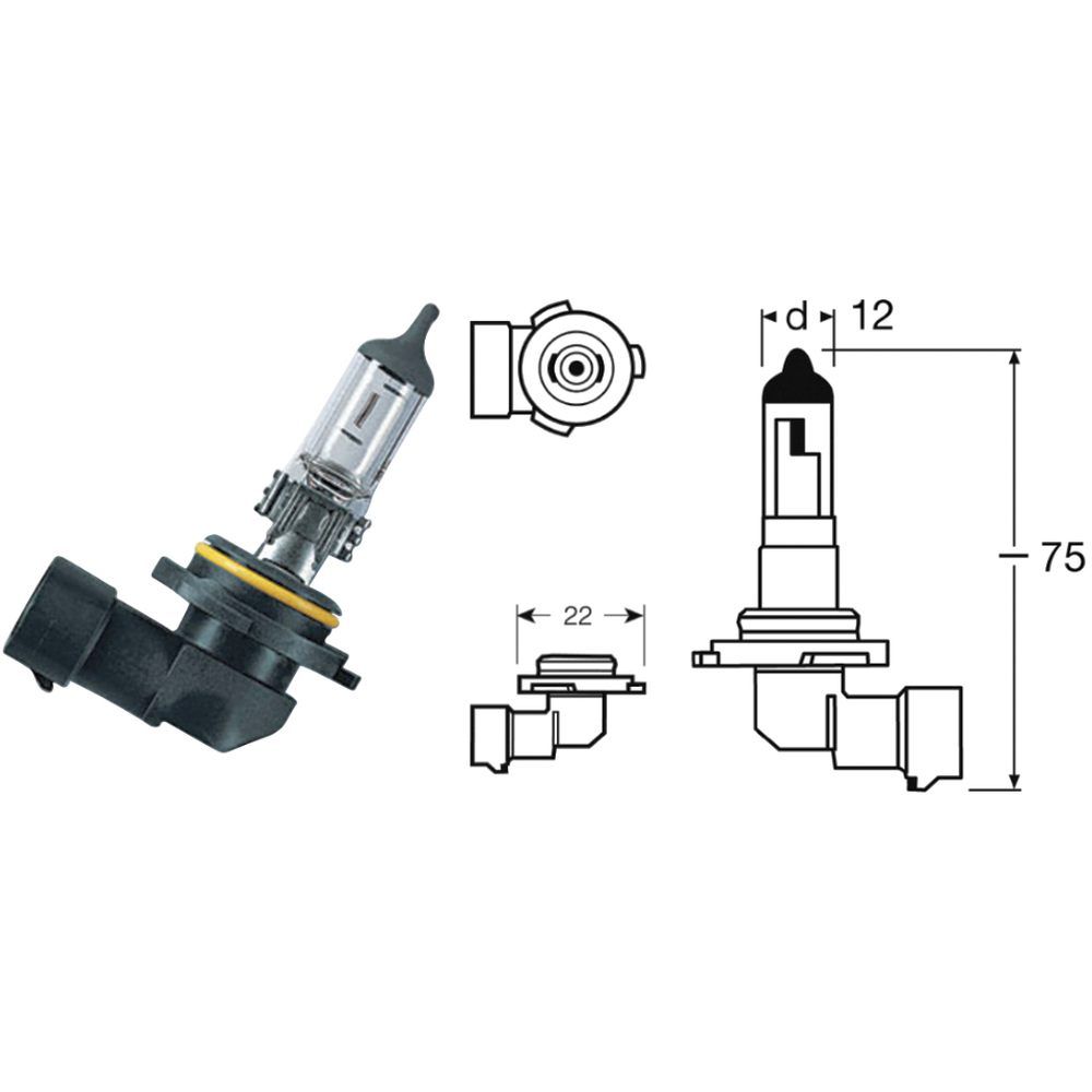 OSRAM 404201045 Motorcycle bulb 