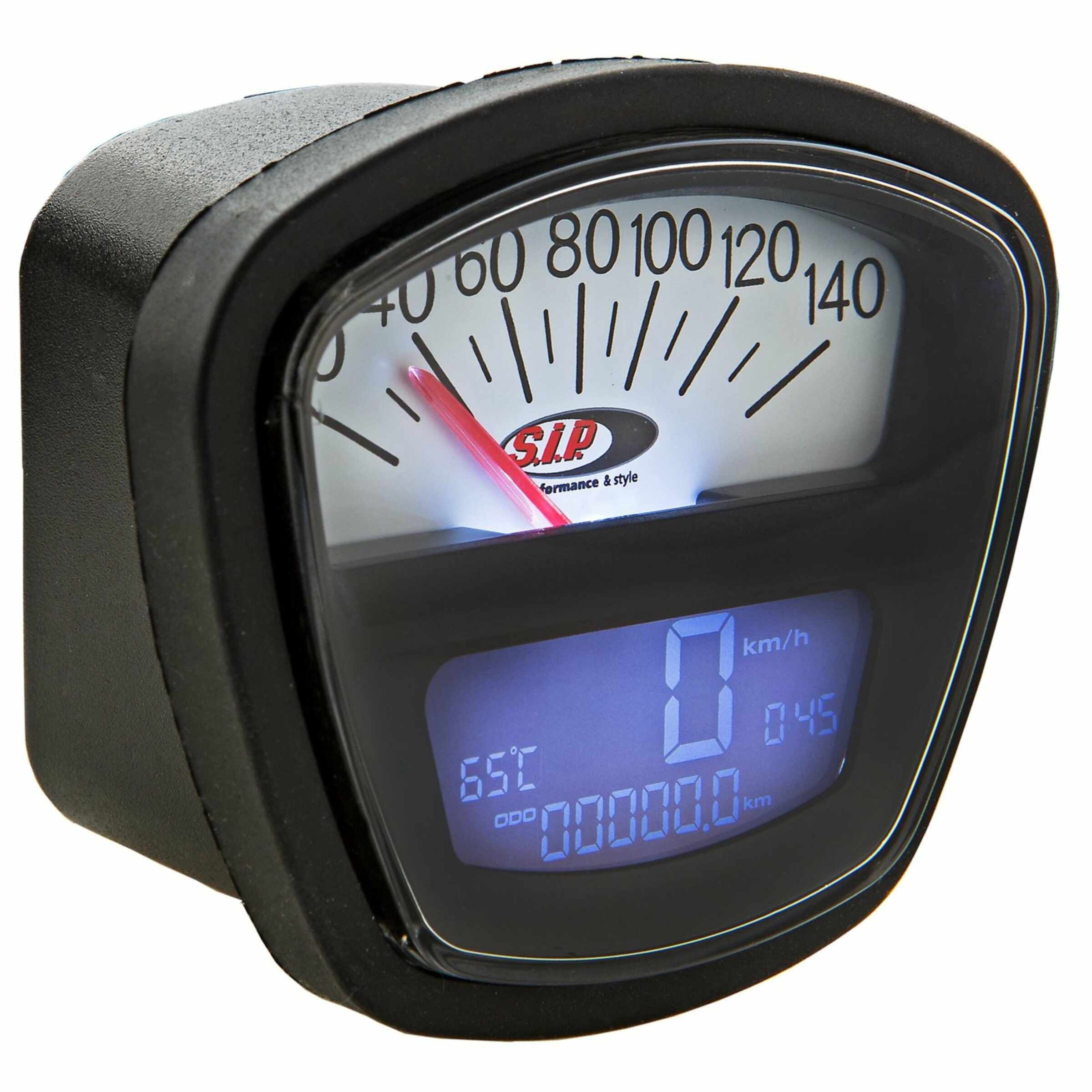 Compte-tours/compteur de vitesse SIP 2.0 - 140 (km/h/mph) / 14.000