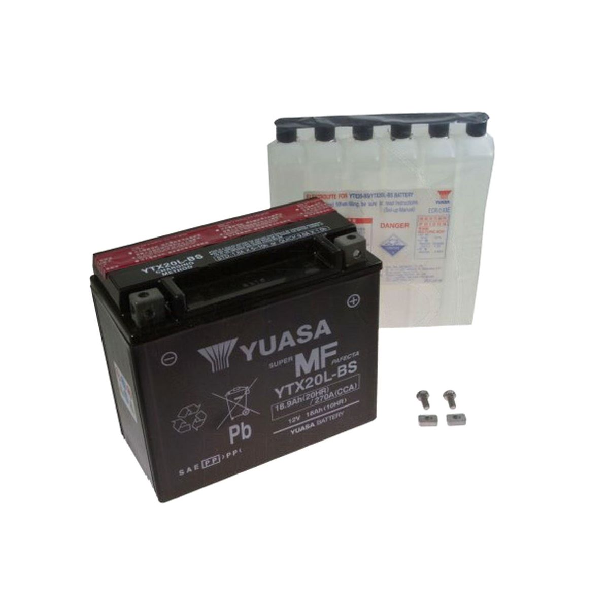 YUASA YTX20L-BS Motorcycle battery 